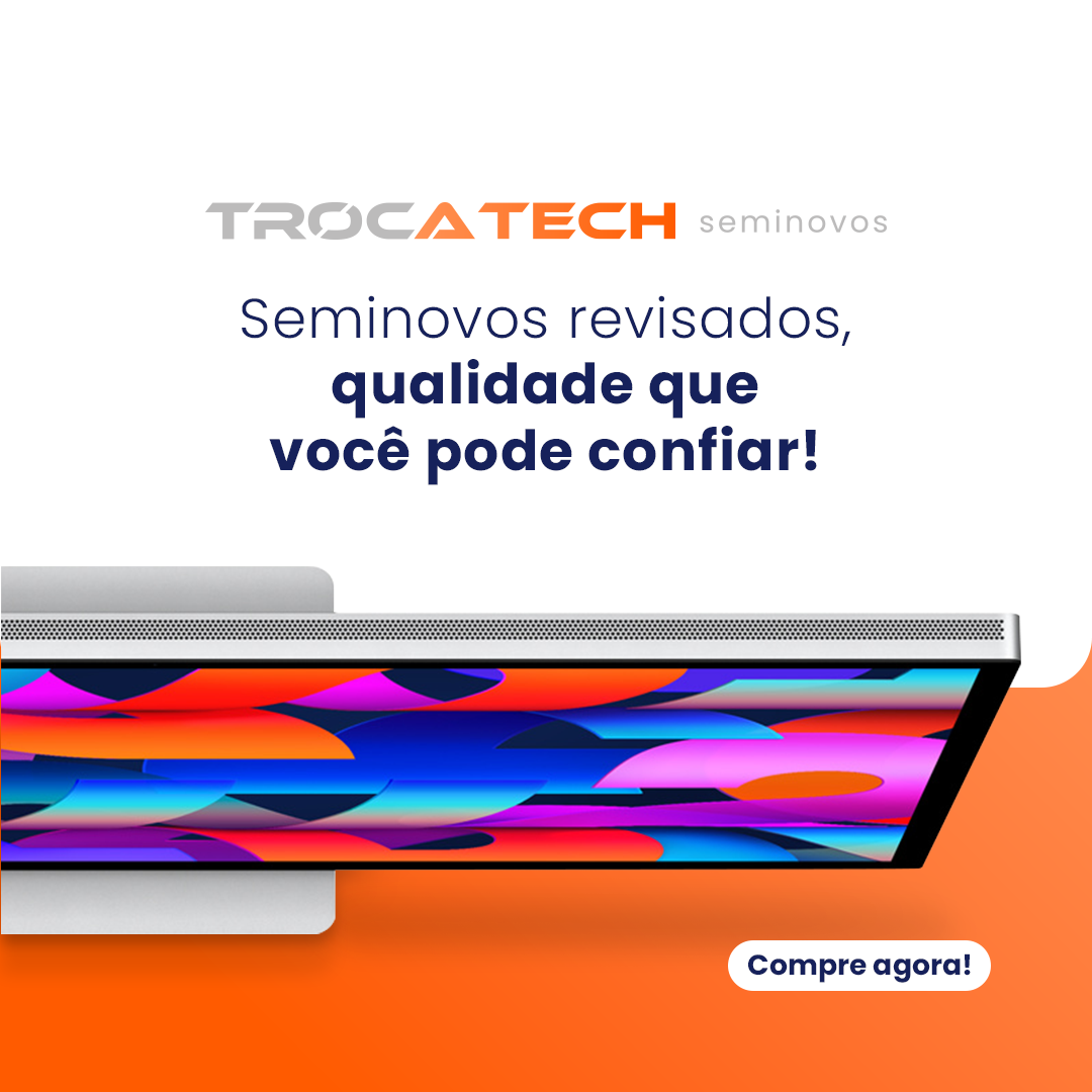 Comprar MacBook, iPhone, iPad usados, com qualidade e garantia é na Troca Tech. Compre agora e economize nos melhores modelos de Produtos Apple usados do mercado.